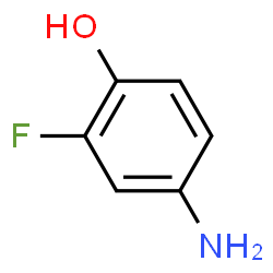 ChemSpider 2D Image | 4-Amino-2-fluorophenol | C6H6FNO