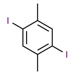 ChemSpider 2D Image | 1,4-DIIODO-2,5-DIMETHYLBENZENE | C8H8I2