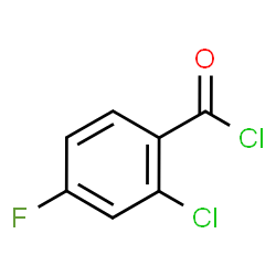 ChemSpider 2D Image | 2-Chloro-4-fluorobenzoyl chloride | C7H3Cl2FO