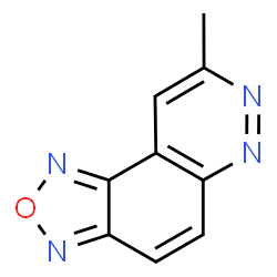 ChemSpider 2D Image | 8-METHYL[1,2,5]OXADIAZOLO[3,4-F]CINNOLINE | C9H6N4O