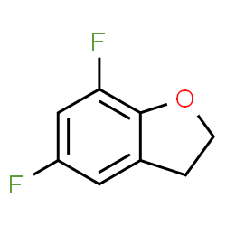 ChemSpider 2D Image | 5,7-difluoro-2,3-dihydrobenzofuran | C8H6F2O