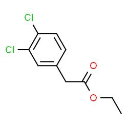 ChemSpider 2D Image | ETHYL 3,4-DICHLOROPHENYLACETATE | C10H10Cl2O2