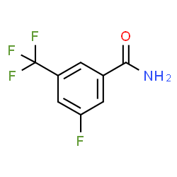 ChemSpider 2D Image | 3-Fluoro-5-(trifluoromethyl)benzamide | C8H5F4NO