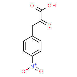 ChemSpider 2D Image | p-nitrophenylpyruvic acid | C9H7NO5
