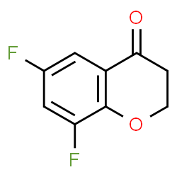 ChemSpider 2D Image | 6,8-Difluorochroman-4-one | C9H6F2O2