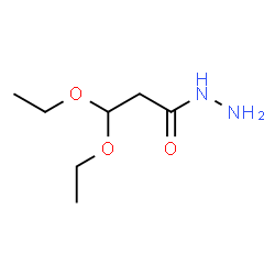 ChemSpider 2D Image | 3,3-Diethoxypropanehydrazide | C7H16N2O3