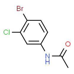 ChemSpider 2D Image | N-(4-Bromo-3-chlorophenyl)acetamide | C8H7BrClNO