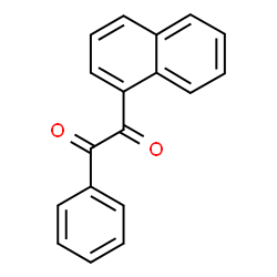 ChemSpider 2D Image | 1-(1-Naphthyl)-2-phenyl-1,2-ethanedione | C18H12O2