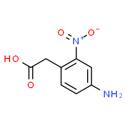 ChemSpider 2D Image | (4-Amino-2-nitrophenyl)acetic acid | C8H8N2O4