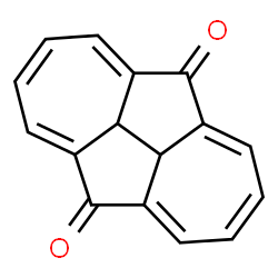 ChemSpider 2D Image | 10b,10c-Dihydroazuleno[2,1,8-ija]azulene-5,10-dione | C16H10O2