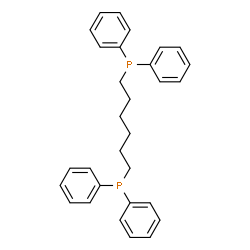 ChemSpider 2D Image | 1,6-Bis(diphenylphosphino)hexane | C30H32P2