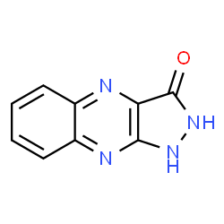 ChemSpider 2D Image | 1,2-Dihydro-3H-pyrazolo[3,4-b]quinoxalin-3-one | C9H6N4O