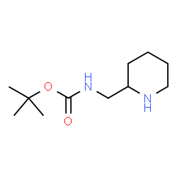 ChemSpider 2D Image | 2-Boc-aminomethyl-piperidine | C11H22N2O2