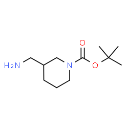 ChemSpider 2D Image | 1-Boc-3-(aminomethyl)piperidine | C11H22N2O2