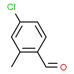 ChemSpider 2D Image | 4-Chloro-2-methylbenzaldehyde | C8H7ClO