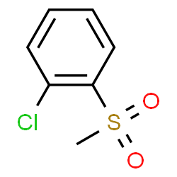 ChemSpider 2D Image | 2-Chlorphenyl-methylsulfon | C7H7ClO2S