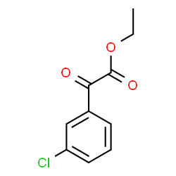 ChemSpider 2D Image | Ethyl 3-chlorobenzoylformate | C10H9ClO3