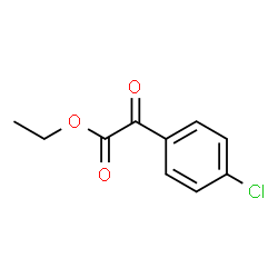 ChemSpider 2D Image | Ethyl 4-chlorobenzoylformate | C10H9ClO3