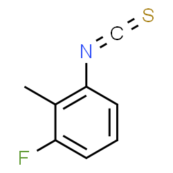 ChemSpider 2D Image | 1-Fluoro-3-isothiocyanato-2-methylbenzene | C8H6FNS