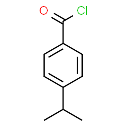 ChemSpider 2D Image | 4-Isopropylbenzoyl chloride | C10H11ClO
