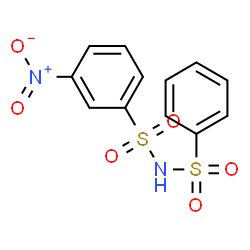 ChemSpider 2D Image | 3-Nitro-N-(phenylsulfonyl)benzenesulfonamide | C12H10N2O6S2
