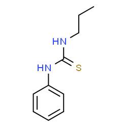 ChemSpider 2D Image | 1-Phenyl-3-propylthiourea | C10H14N2S