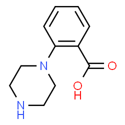 ChemSpider 2D Image | 2-(1-Piperazinyl)benzoic acid | C11H14N2O2