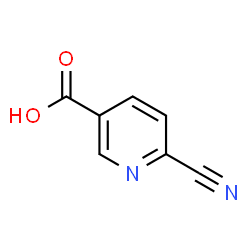 ChemSpider 2D Image | 6-Cyanonicotinic acid | C7H4N2O2