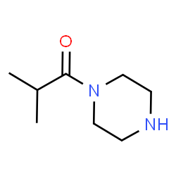 ChemSpider 2D Image | 1-(2-Methylpropanoyl)-piperazine | C8H16N2O