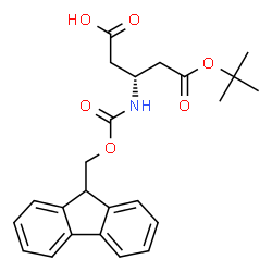 ChemSpider 2D Image | Fmoc--Glu(OtBu)-OH | C24H27NO6