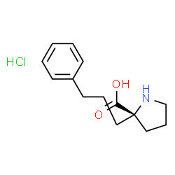 ChemSpider 2D Image | 2-(3-Phenylpropyl)-L-proline hydrochloride (1:1) | C14H20ClNO2