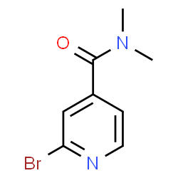 ChemSpider 2D Image | 2-Bromo-N,N-dimethylisonicotinamide | C8H9BrN2O