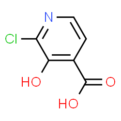 ChemSpider 2D Image | 2-Chloro-3-hydroxyisonicotinic acid | C6H4ClNO3