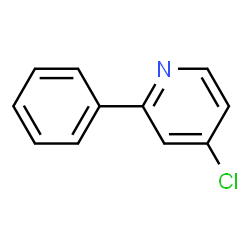 ChemSpider 2D Image | 4-Chloro-2-phenylpyridine | C11H8ClN
