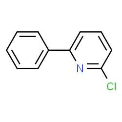 ChemSpider 2D Image | 2-Chloro-6-phenylpyridine | C11H8ClN