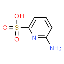 ChemSpider 2D Image | 6-Amino-2-pyridinesulfonic acid | C5H6N2O3S