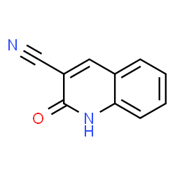 ChemSpider 2D Image | 3-Cyanoquinolin-2-one | C10H6N2O