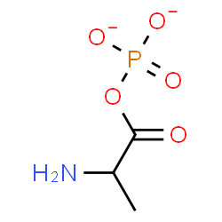 ChemSpider 2D Image | Alanylphosphate | C3H6NO5P