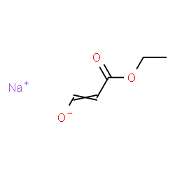 ChemSpider 2D Image | sodium ethyl 3-oxidoacrylate | C5H7NaO3
