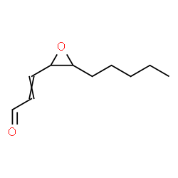 ChemSpider 2D Image | 4,5-epoxy-(E)-2-decenal | C10H16O2