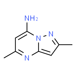 ChemSpider 2D Image | 2,5-Dimethylpyrazolo[1,5-a]pyrimidin-7-amine | C8H10N4