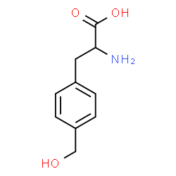 ChemSpider 2D Image | 4-(Hydroxymethyl)phenylalanine | C10H13NO3