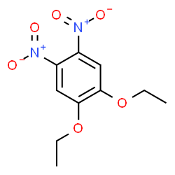 ChemSpider 2D Image | 1,2-Diethoxy-4,5-dinitrobenzene | C10H12N2O6