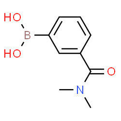 ChemSpider 2D Image | N,N-Dimethylbenzamide-3-boronic acid | C9H12BNO3