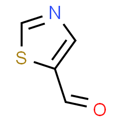 ChemSpider 2D Image | Thiazole-5-carboxaldehyde | C4H3NOS