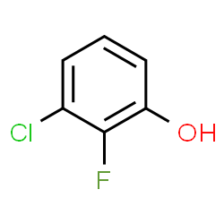 ChemSpider 2D Image | 3-Chloro-2-fluorophenol | C6H4ClFO