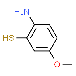 ChemSpider 2D Image | 2-amino-5-methoxythiophenol | C7H9NOS