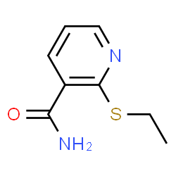 ChemSpider 2D Image | 2-(Ethylsulfanyl)nicotinamide | C8H10N2OS