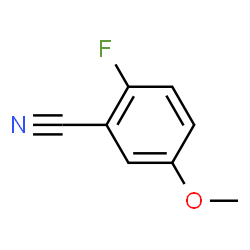 ChemSpider 2D Image | 2-Fluoro-5-methoxybenzonitrile | C8H6FNO