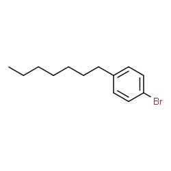 ChemSpider 2D Image | 1-Bromo-4-heptylbenzene | C13H19Br